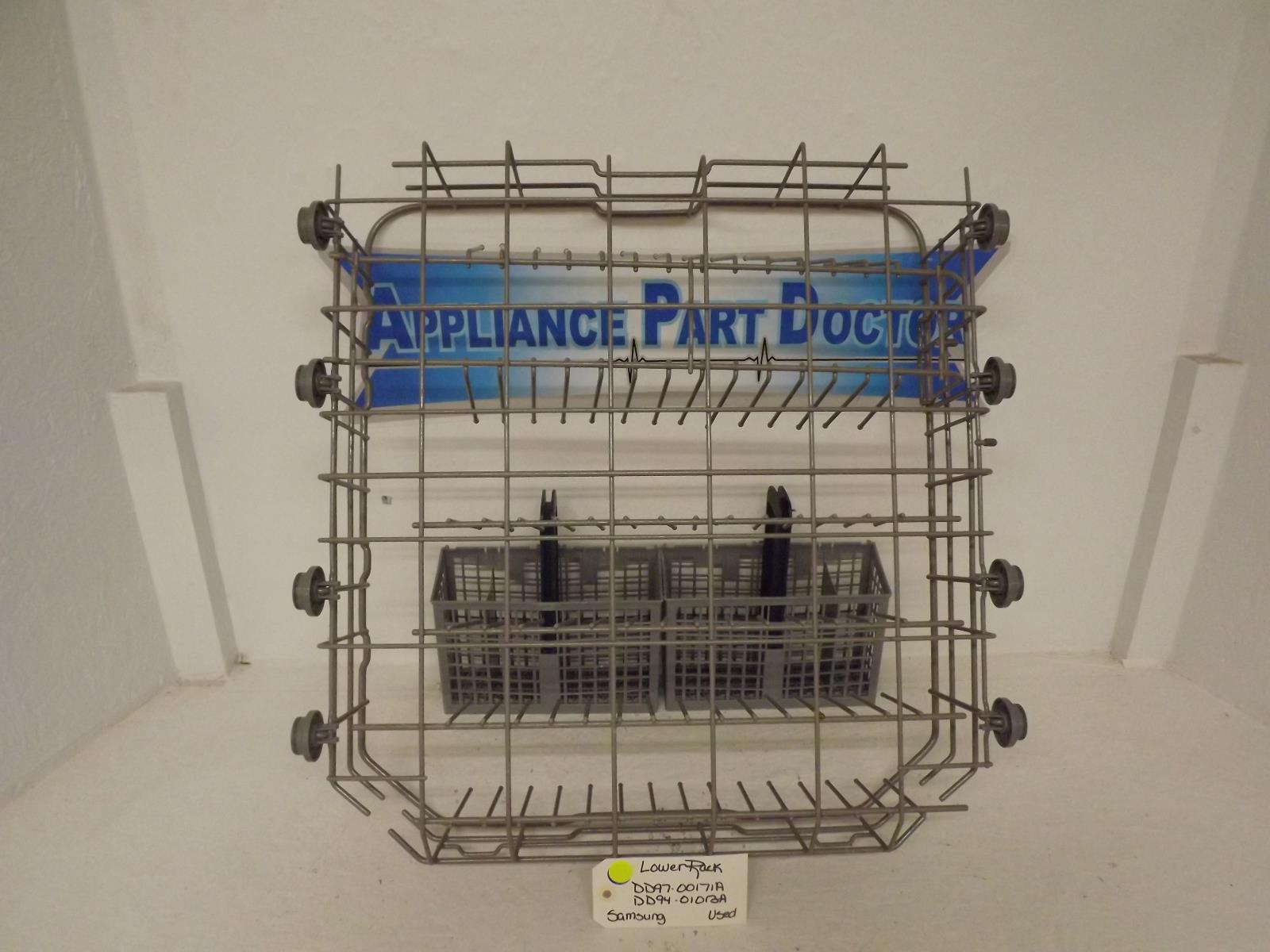 Samsung Dishwasher DD97-00171A DD94-01013A Lower Rack Used Samsung Dishwasher DD97-00171A DD94-01013A Lower Rack Used